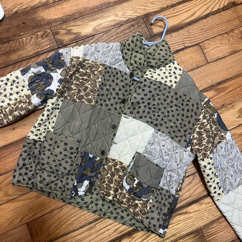 Boho quilted jacket